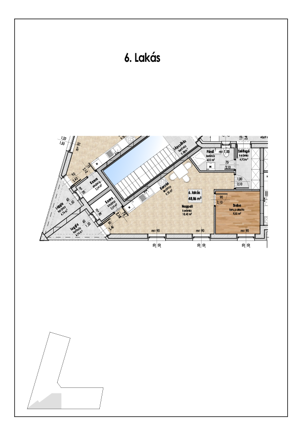 Corvin krt 41 - 6. lakás