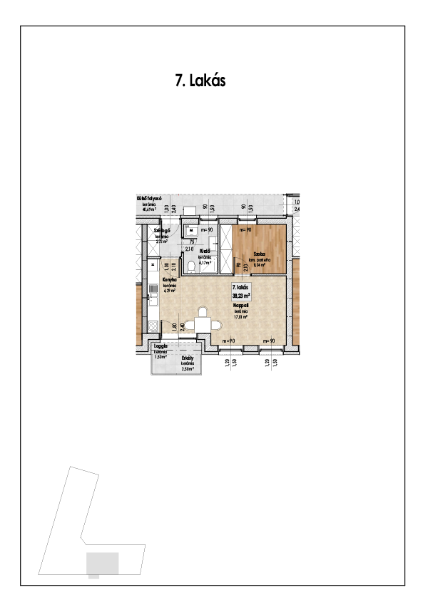 Corvin krt 41 - 7. lakás
