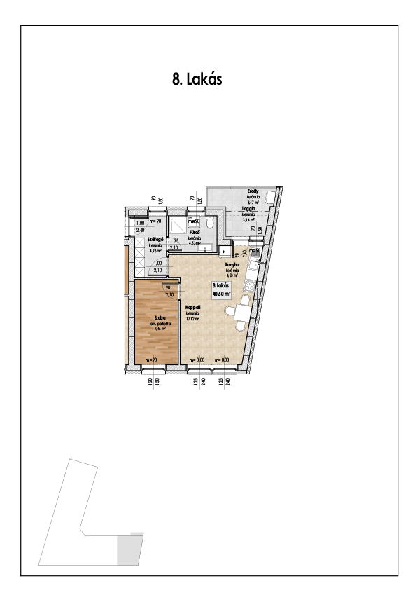 Corvin krt 41 - 8. lakás