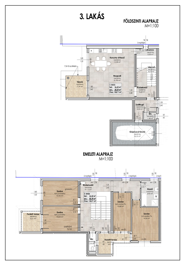 Hadházi 92 - 3 lakás