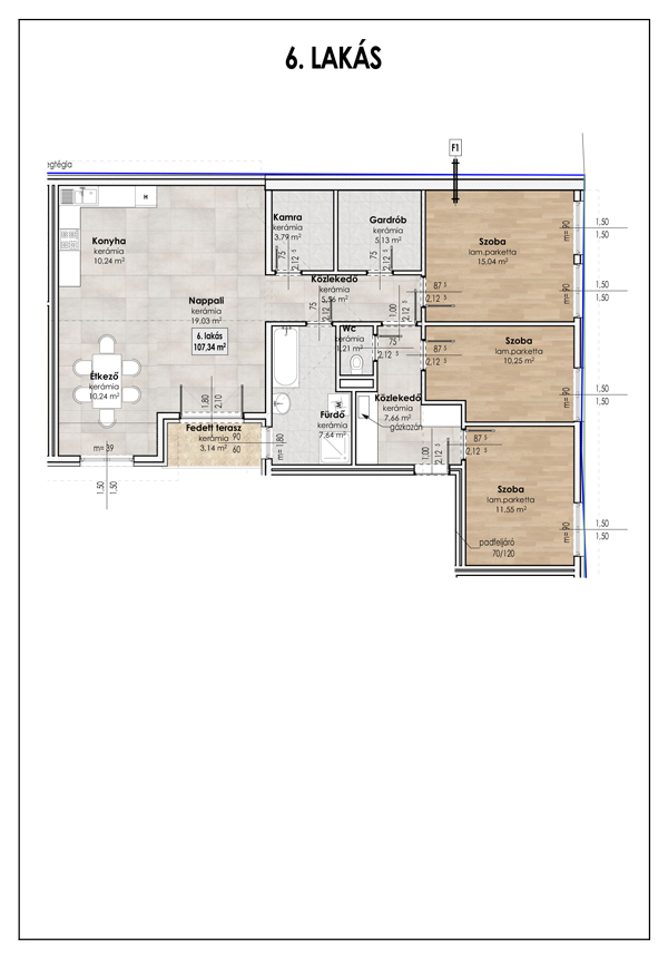 Hadházi 92 - 6 lakás